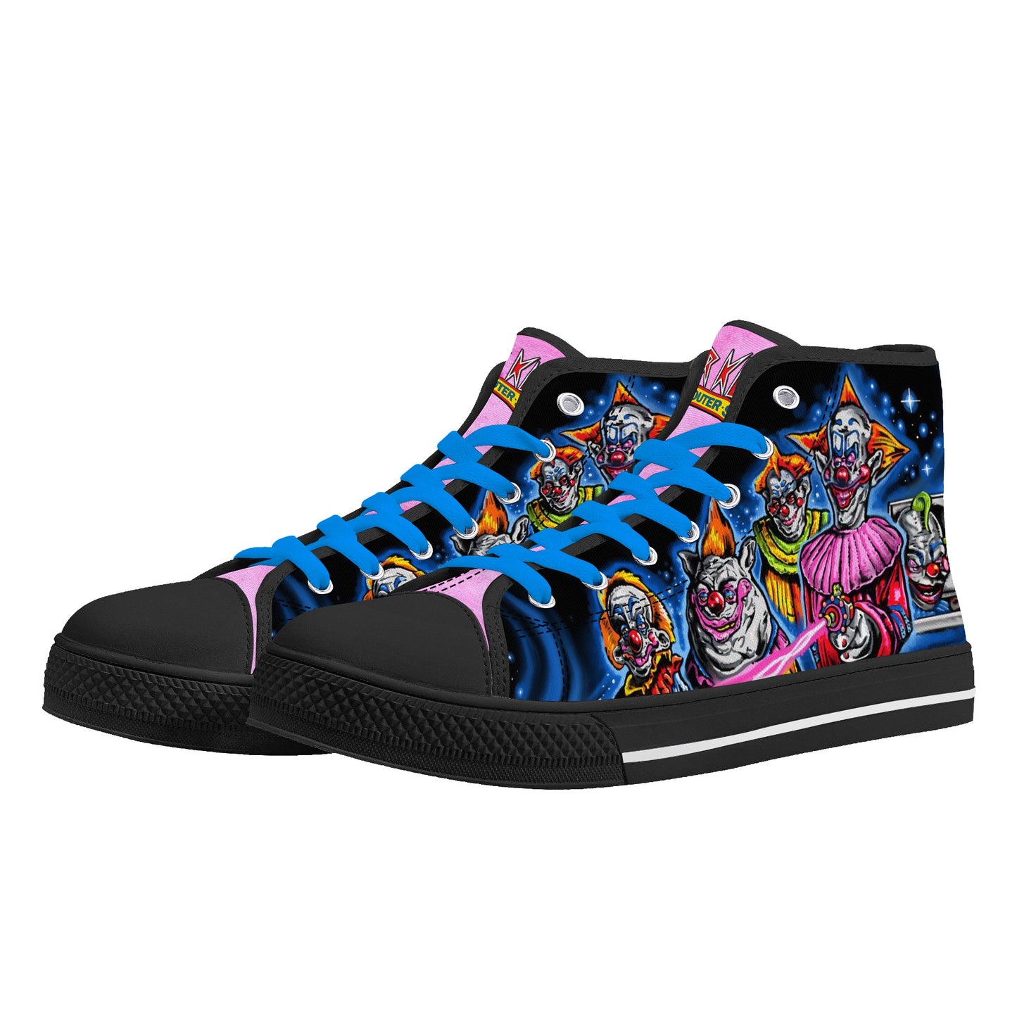 Space Clowns Dudes Astros High Top Shoes