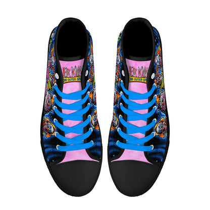 Space Clowns Dudes Astros High Top Shoes