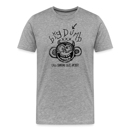 Big Dumb Ape Men's Premium T-Shirt - heather gray