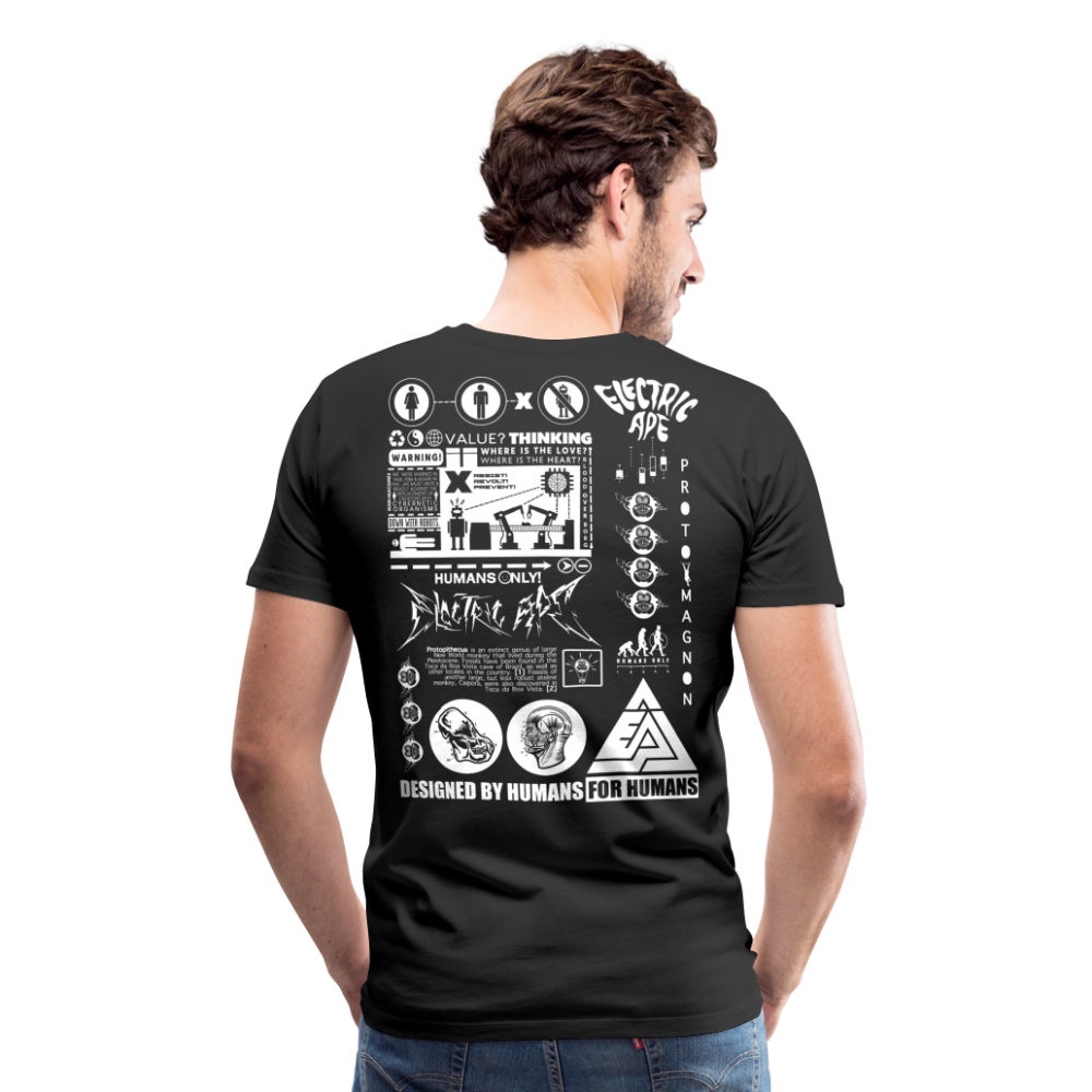 Pocket Logo Men's Premium T-Shirt - black