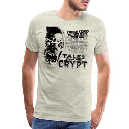 Crypt Men's Premium T-Shirt SSM* - heather oatmeal