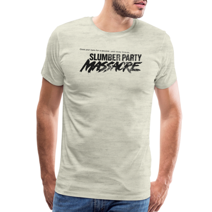 Party Men's Premium T-Shirt SSM* - heather oatmeal