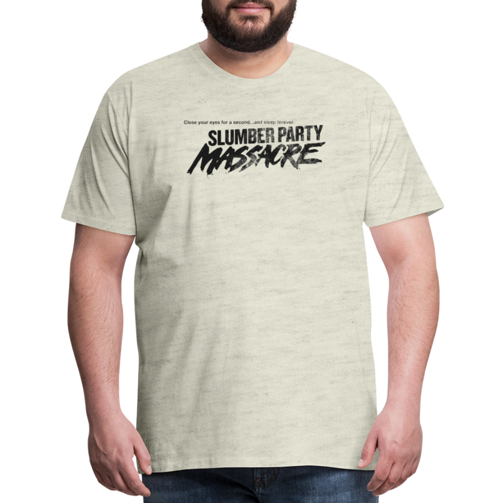 Party Men's Premium T-Shirt SSM* - heather oatmeal