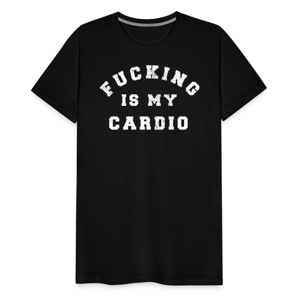 Cardio Men's Premium T-Shirt SSM* - black