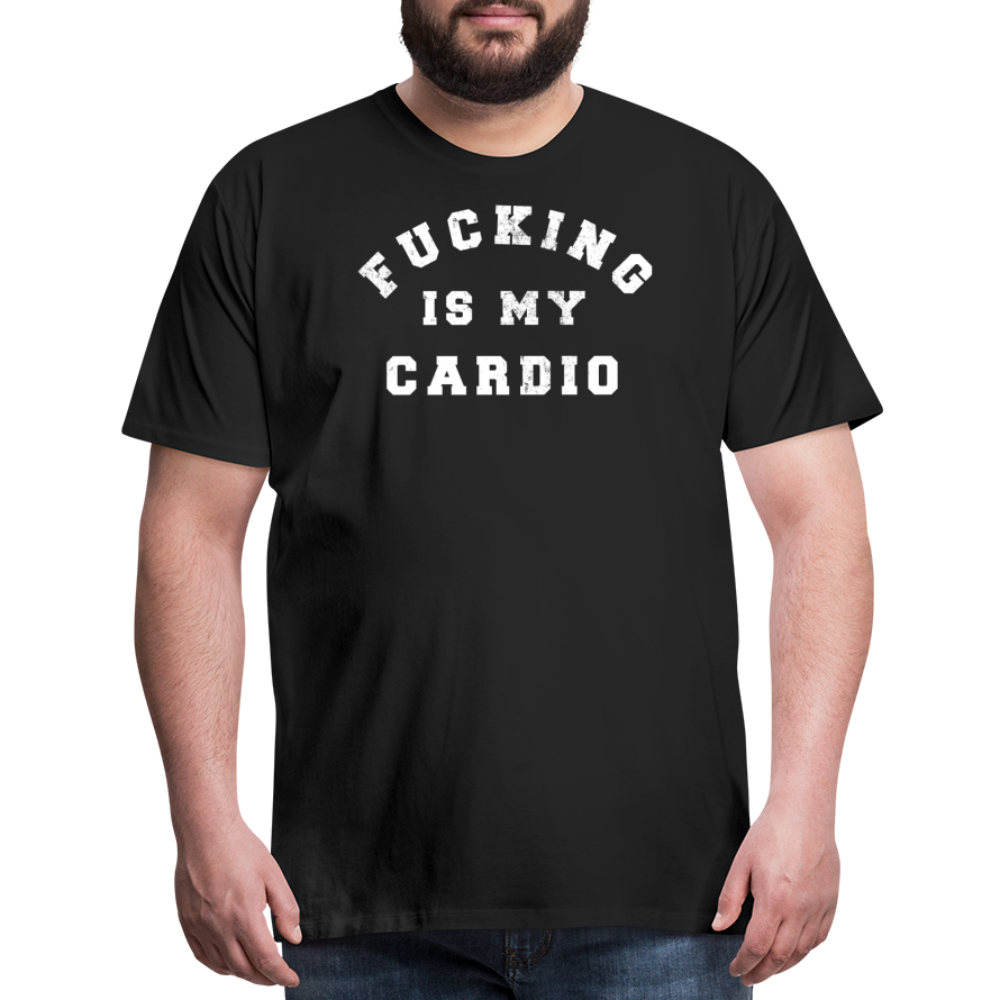 Cardio Men's Premium T-Shirt SSM* - black