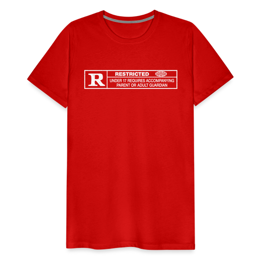 Rated R Men's Premium T-Shirt SSM* - red