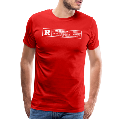 Rated R Men's Premium T-Shirt SSM* - red