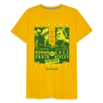 Outdoors Men's Premium T-Shirt SSM* - sun yellow