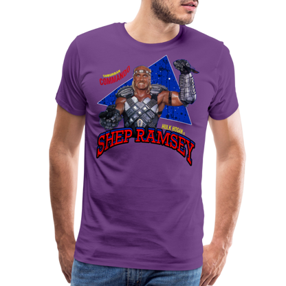 Shep Men's Premium T-Shirt SSM* - purple