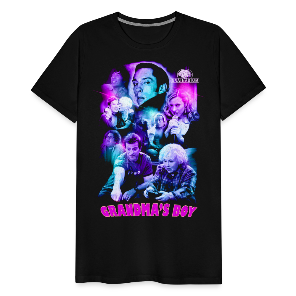 Grandmas Boy Men's Premium T-Shirt SSM* - black