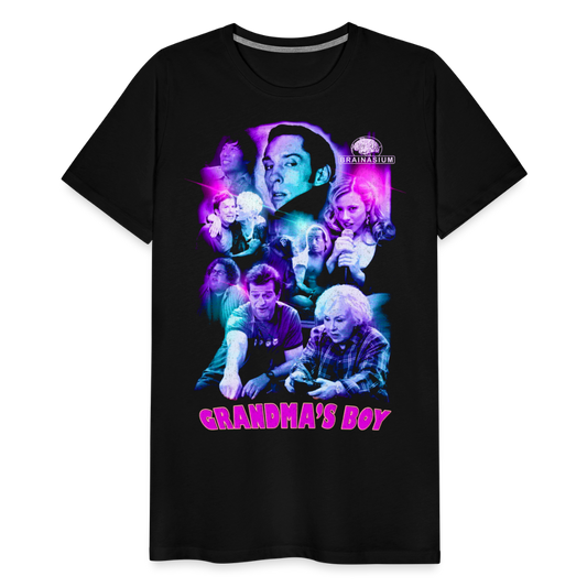 Grandmas Boy Men's Premium T-Shirt SSM* - black