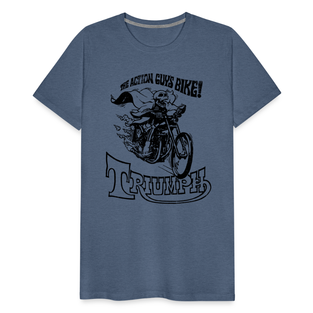 Triumph Men's Premium T-Shirt SSM* - heather blue