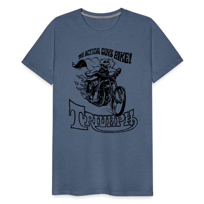 Triumph Men's Premium T-Shirt SSM* - heather blue