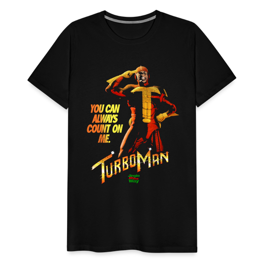 Turboman Men's Premium T-Shirt SSM* - black