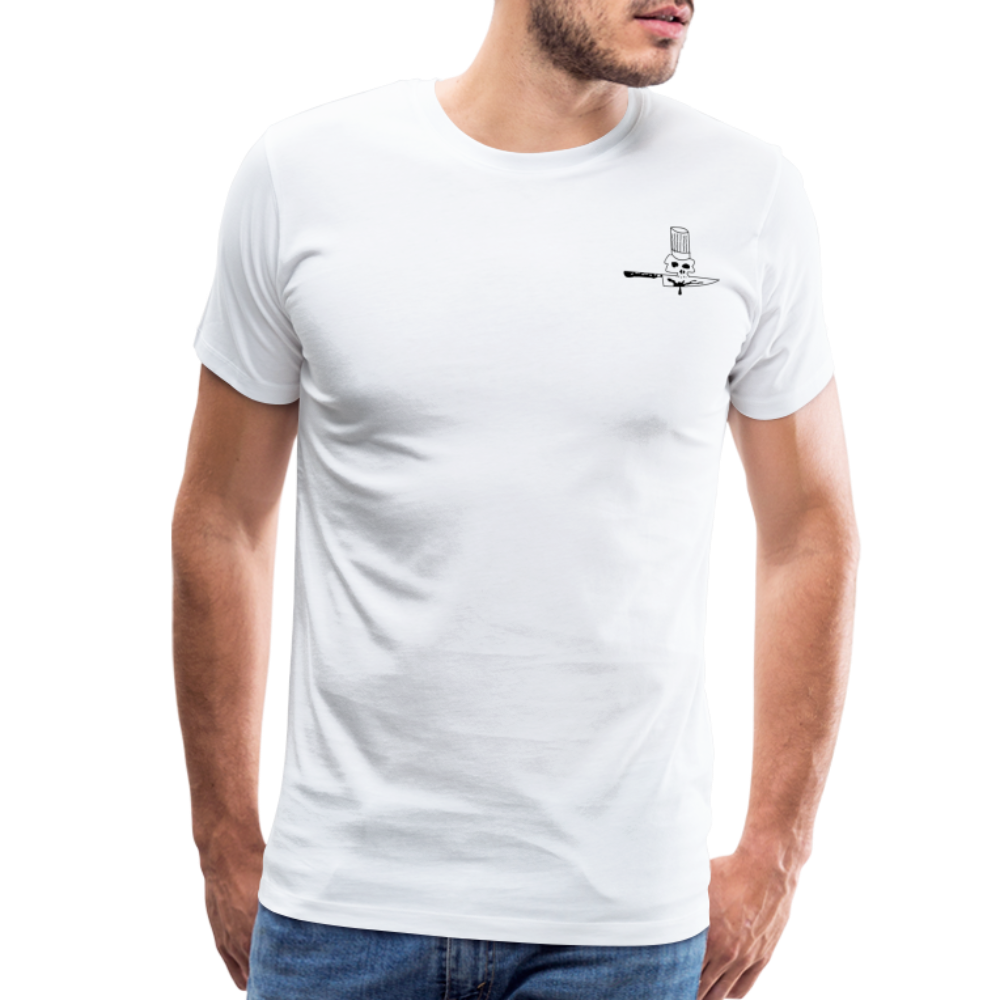 Bourdain Men's Premium T-Shirt SSM* - white