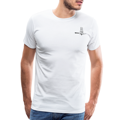 Bourdain Men's Premium T-Shirt SSM* - white