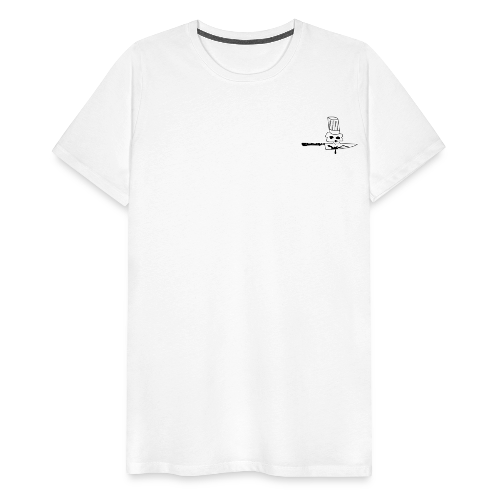 Bourdain Men's Premium T-Shirt SSM* - white