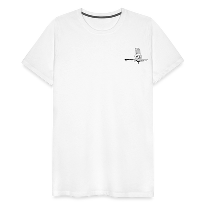 Bourdain Men's Premium T-Shirt SSM* - white