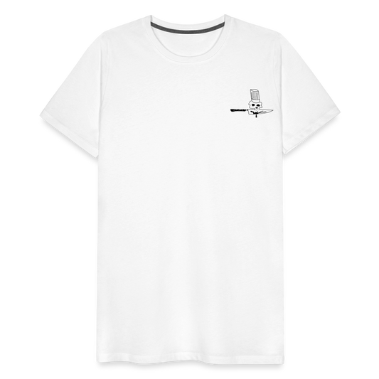 Bourdain Men's Premium T-Shirt SSM* - white