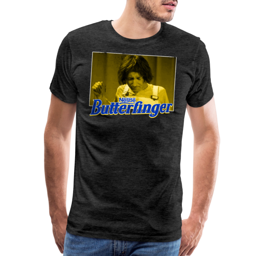 Butterfingers Men's Premium T-Shirt SSM* - charcoal grey