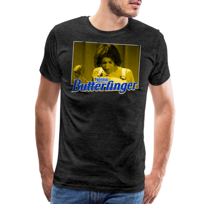 Butterfingers Men's Premium T-Shirt SSM* - charcoal grey