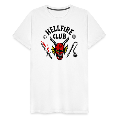 Hellfire Men's Premium T-Shirt SSM* - white