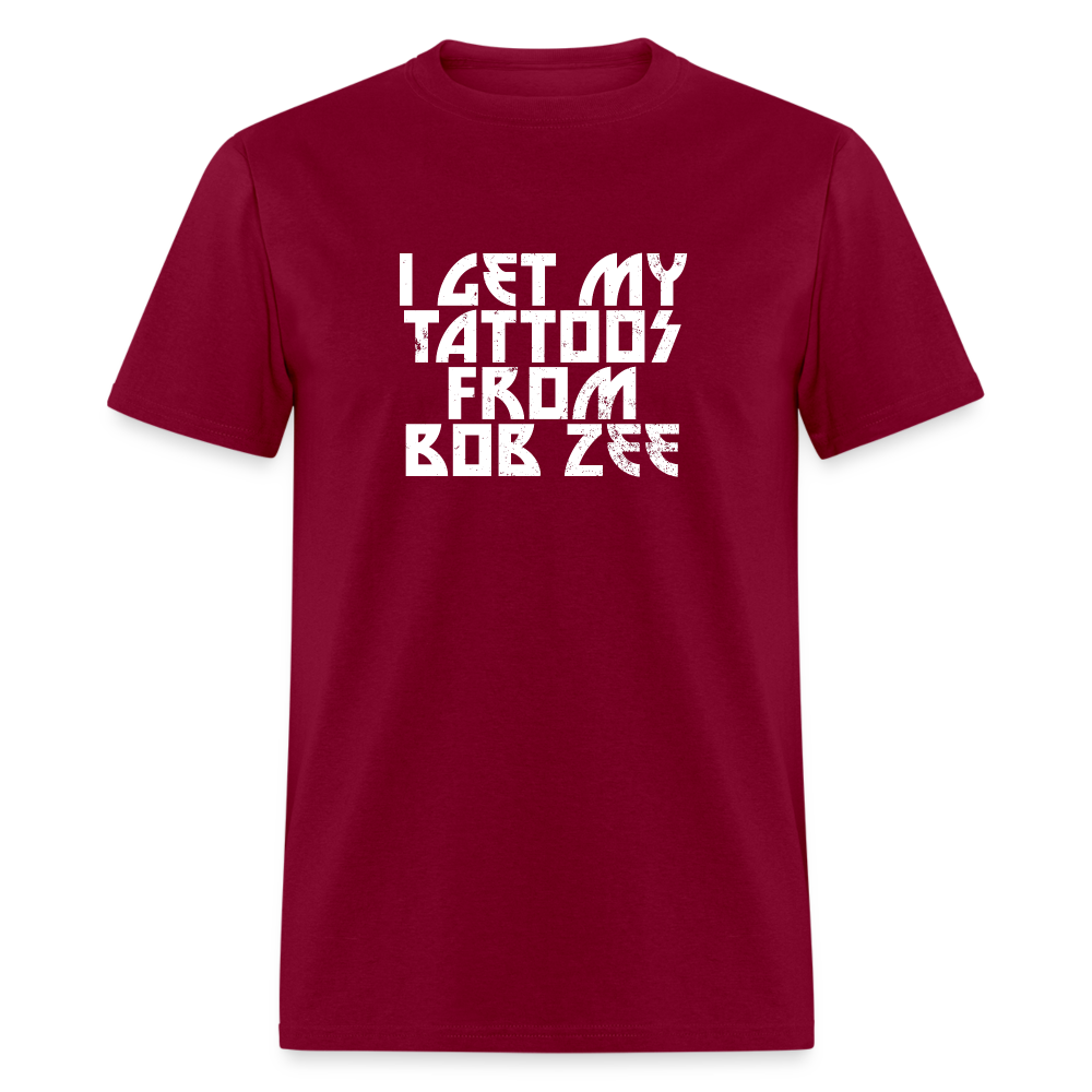 Bobby Zee Tattoo Unisex Classic T-Shirt - burgundy