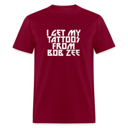 Bobby Zee Tattoo Unisex Classic T-Shirt - burgundy