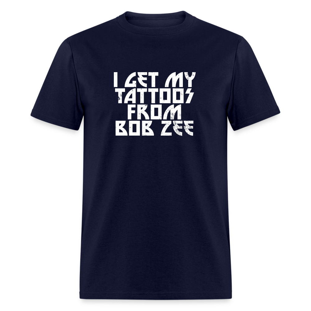 Bobby Zee Tattoo Unisex Classic T-Shirt - navy