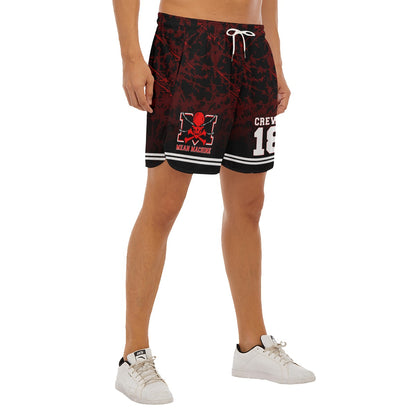 Paul Crewe Dudes Drawstring Chill Gym Shorts