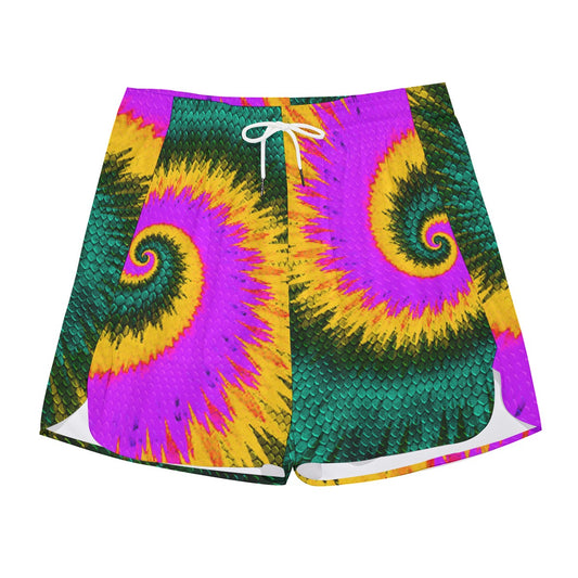 Hippy Dragon Dudes Drawstring Chill Gym Shorts