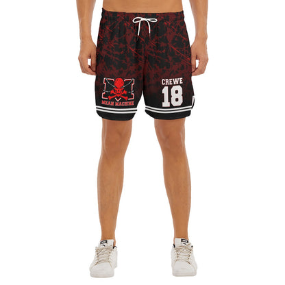 Paul Crewe Dudes Drawstring Chill Gym Shorts