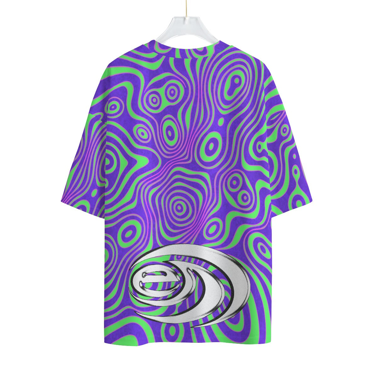 Alien All-Over Print Unisex Drop-shoulder T-shirt