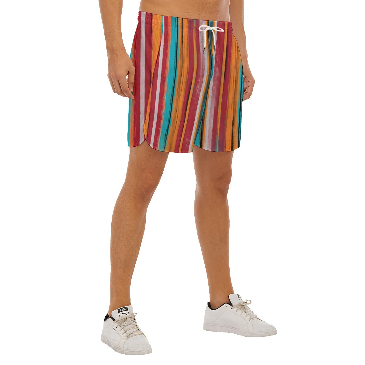 Beach House Paint Dudes Drawstring Chill Gym Shorts