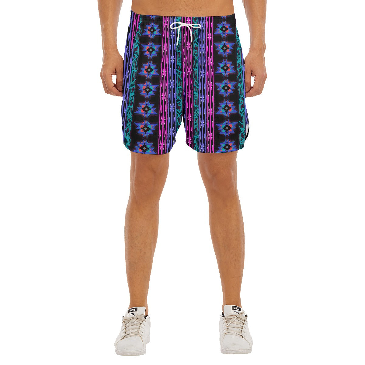 Southwest Scramble Dudes Drawstring Chill Gym Shorts