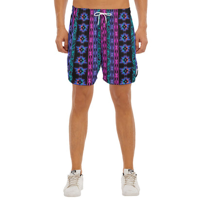 Southwest Scramble Dudes Drawstring Chill Gym Shorts