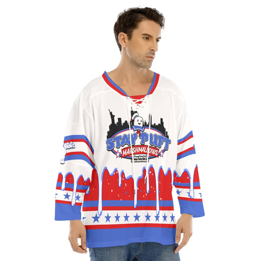 Stay Puft Dudes Drawstring Hockey Jersey