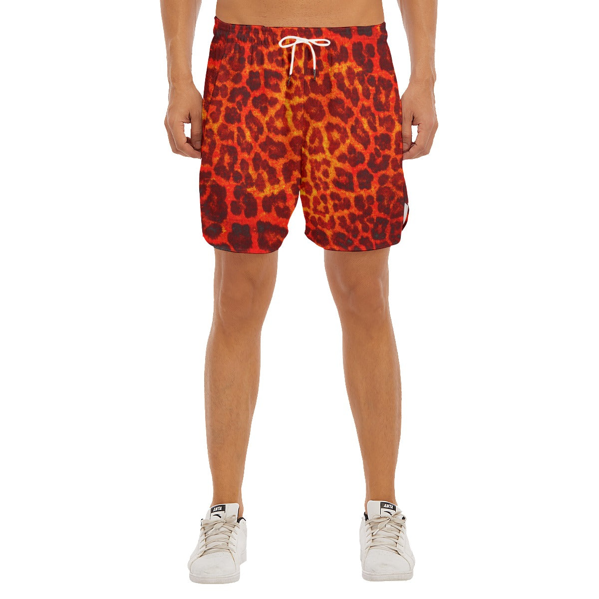 Metal Cheetah Dudes Drawstring Chill Gym Shorts