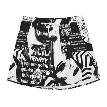 Vintage Vampire Dudes Drawstring Chill Gym Shorts