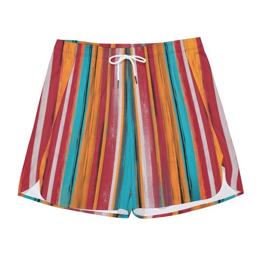 Beach House Paint Dudes Drawstring Chill Gym Shorts