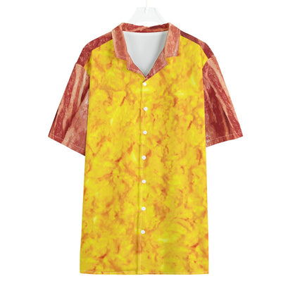 Wakey Wakey! Dudes Button Down Hawaiian Shirt