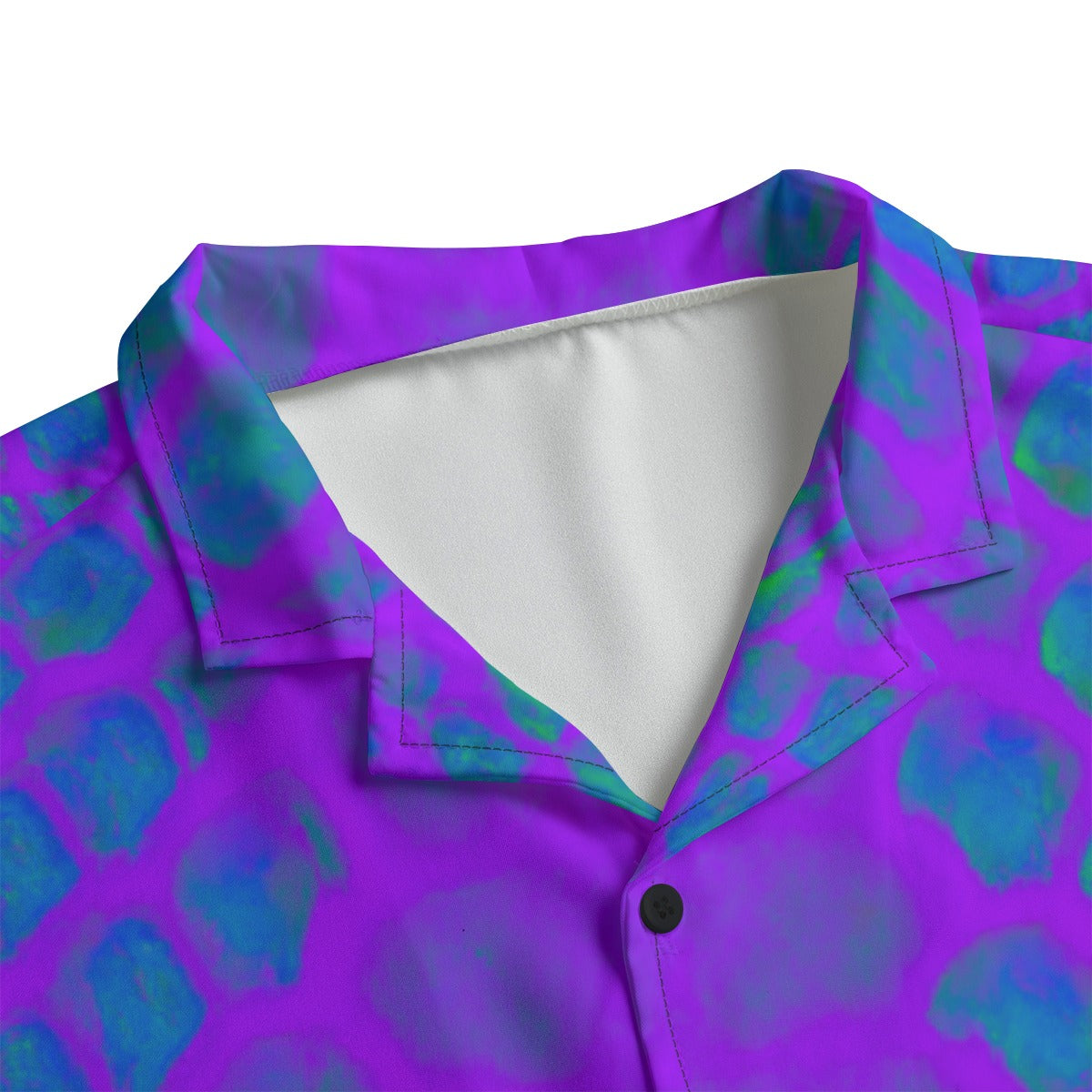 Purple Python Dudes Button Down Hawaiian Shirt