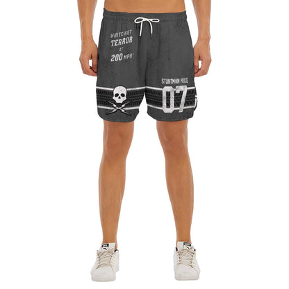 Stuntman Dudes Drawstring Chill Gym Shorts