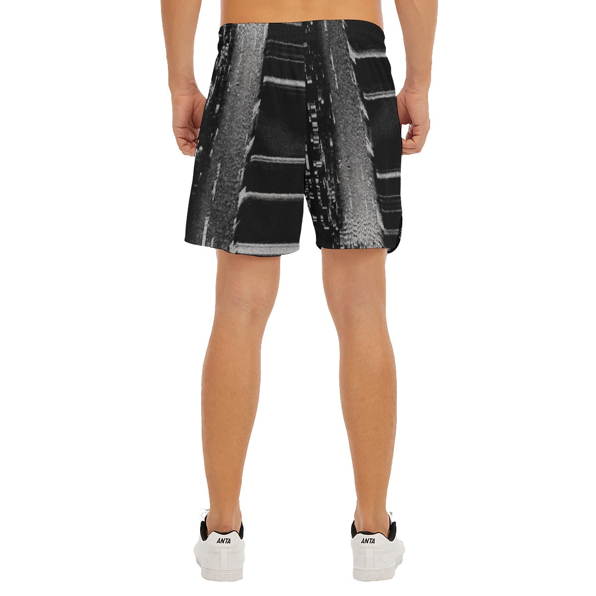 Static Rewind Dudes Drawstring Chill Gym Shorts