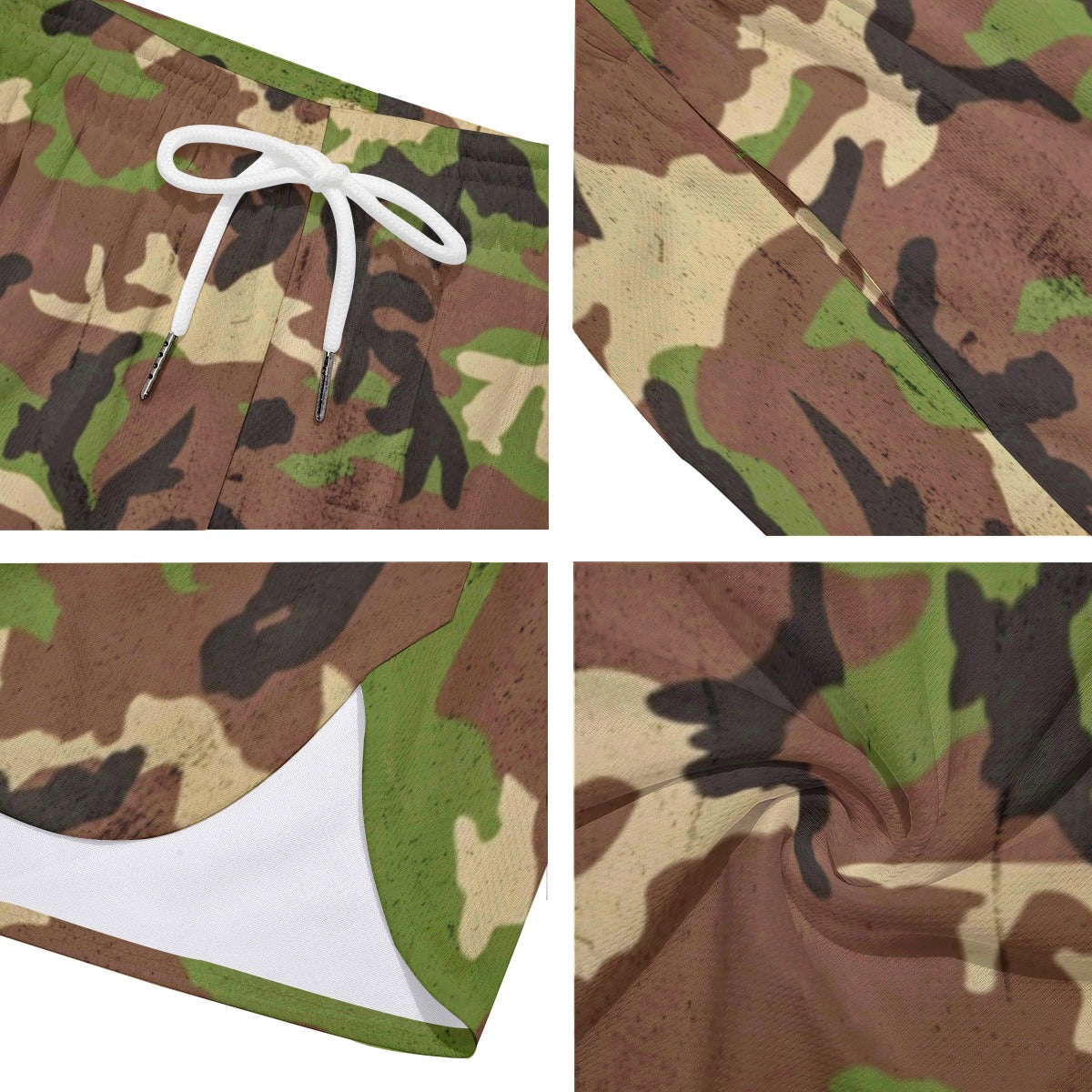 Camoboy Dudes Drawstring Chill Gym Shorts