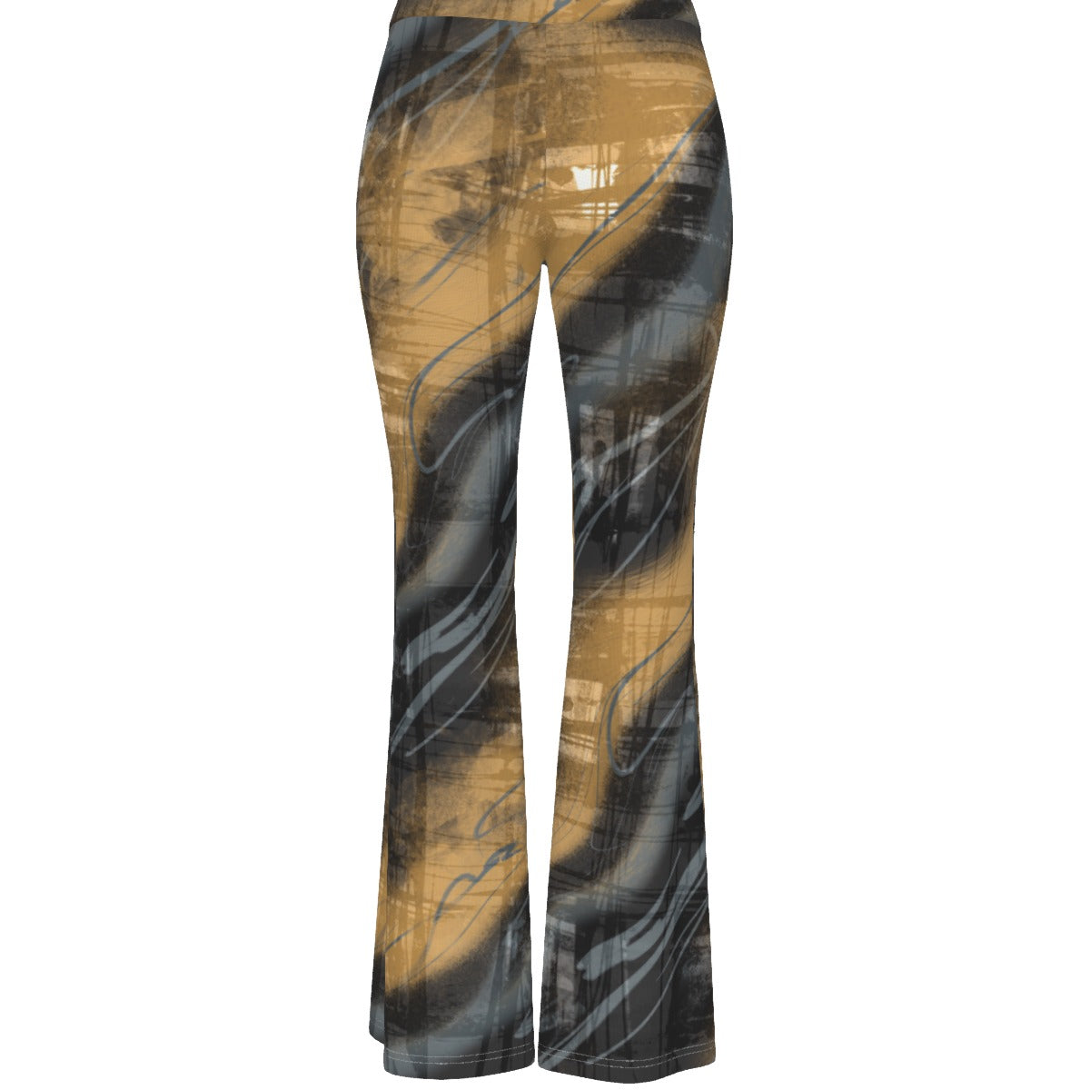 Caramel Fog Ladies Bellbottoms Flare Pants