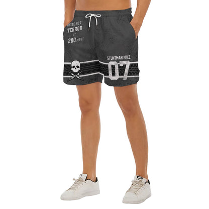 Stuntman Dudes Drawstring Chill Gym Shorts