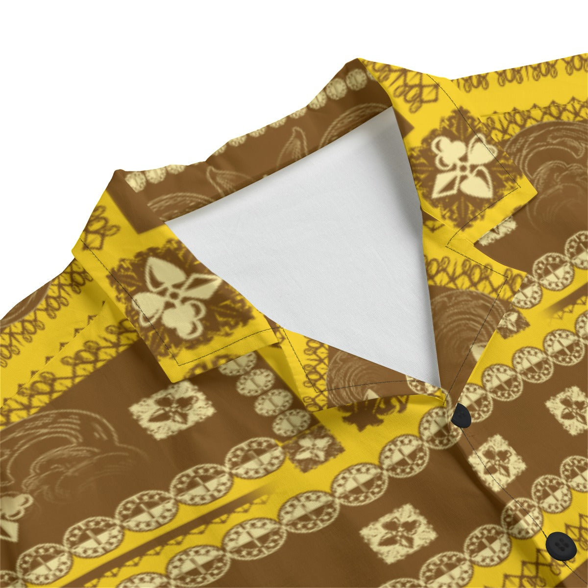 Mustard Maverick Dudes Western Button Down |115GSM Cotton poplin