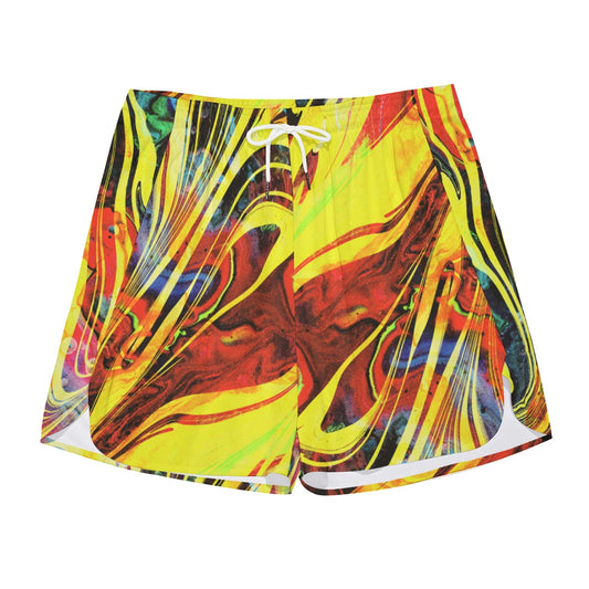 Acid Run Dudes Drawstring Chill Gym Shorts