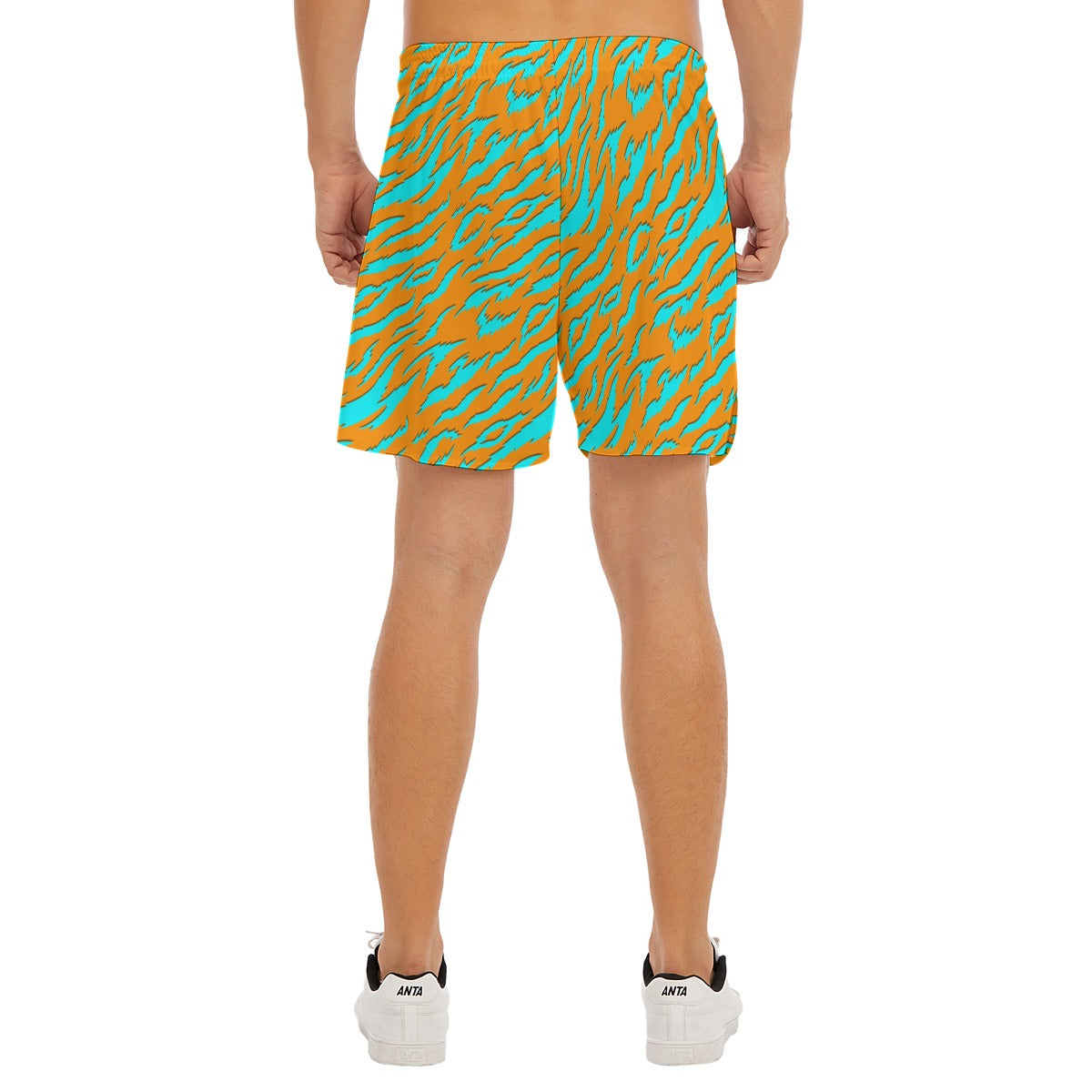 Tiger Pimp Dudes Drawstring Chill Gym Shorts